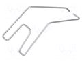 Fastening clip; -40÷70°C; 40.31,40.41,40.51,40.52,40.61 FINDER 095.71