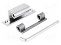 Hinge; Width: 20mm; steel; H: 67mm; Pin material: zinc plated steel RST ROZTOCZE 3.ST13.001