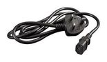 PWR CORD, BS 1363-IEC C13, 1.83M 1581C6UK