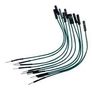 JUMPER WIRE, 24AWG, 10CM, PK10 TW-MFP-10