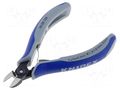 Pliers; side,cutting,precision; with small chamfer KNIPEX KNP.7902125