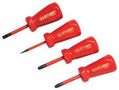 STUBBY VDE SLIM SCREWDRIVER SET, 4PCS T48349