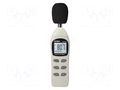 Meter: sound level; LCD; (2000); Sound level: 40÷130dB; 0.3÷8kHz EXTECH EX407730