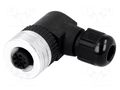 Connector: M12; plug; PIN: 5; female; A code-DeviceNet / CANopen MOLEX MX-1200710044