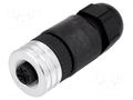 Connector: M12; plug; PIN: 4; female; A code-DeviceNet / CANopen MOLEX MX-1200710036