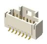 WTB CONN, HEADER, 8POS, 1ROW, 1MM T1M-08-F-SV-L