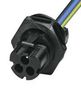 PHOTOVOLTAIC CONN, PLUG, 3POS, CABLE 1409220