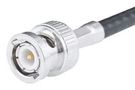 RF COAXIAL, BNC PLUG, 50 OHM, CABLE 11"BNC-50-3-87/133"NE