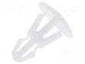 Assembly stud; polyamide; L: 5mm; snap fastener; natural; UL94V-2 FIX&FASTEN FIX-RBS-5