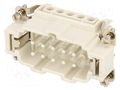Connector: HDC; contact insert; male; GWconnect; PIN: 10; 16A; 500V MOLEX MX-93601-0238