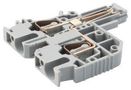 MODULAR PLUG, 1-P, DIN RAIL TB, MIDDLE SCP-PTD2.5/1MGREY