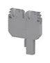 MODULAR PLUG, 1-P, DIN RAIL TB SCP-PTD2.5/1GREY