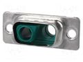 Connector: Special D-Sub; PIN: 2(2+0); plug; male/female; C: 25mm CONEC 302W2CPXX99A10X