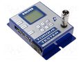 Electronic torque tester; 9VDC; 0.3÷5Nm; Unit: kgfcm,Ncm,Nm; 0.5% KOLVER KOLV-TESTER-K5