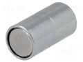 Magnet: permanent; neodymium; 5N; Ø: 6mm; H: 11.5mm; steel ELESA+GANTER GN50.2-ND-6-M3