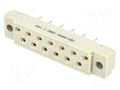 Connector: DIN 41617; female; PIN: 13; straight; THT; 2.5mm CONEC 102C10059X