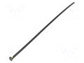 Cable tie; L: 426mm; W: 8mm; black; polyamide; 785N; Ømax: 105mm HELLERMANNTYTON KR8/43-HS-BK-L1