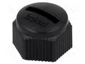 Protection cover; IP67; plastic; male M12 connectors AMPHENOL LTW CAP-WBDMSMA1