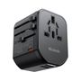 Universal wall charger Mcdodo EU/US/AU/UK CP-3471, PD 20W (black), Mcdodo CP-3471