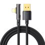 USB to lightning prism 90 degree cable Mcdodo CA-3511, 1.8m (black), Mcdodo CA-3511