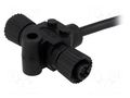 Splitter; cable,M12 female x2; A code-DeviceNet / CANopen; IP68 AMPHENOL LTW PS030300-FF0-TSA01