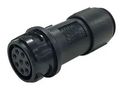 CIRCULAR CONNECTOR, PLUG, 6POS, CABLE PXP4011/06S/4550
