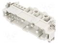 Connector: HDC; contact insert; male; GWconnect; PIN: 12(4+8); 500V MOLEX MX-936010247