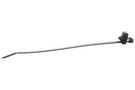 CABLE TIE MOUNT, NYLON 6/6, BLACK, PK500 PUM-100-2S-D30