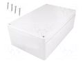 Enclosure: multipurpose; X: 160mm; Y: 260mm; Z: 90.5mm; aluminium GAINTA G155G-IP67