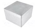 Enclosure: multipurpose; X: 158.5mm; Y: 158.5mm; Z: 101.5mm; natural GAINTA G139-IP67