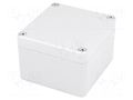 Enclosure: multipurpose; X: 74.6mm; Y: 79.6mm; Z: 52mm; aluminium GAINTA G110G-IP67