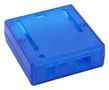ENCLOSURE, ARDUINO BOARD, ABS, BLU/CLEAR 1593HAMARTBU