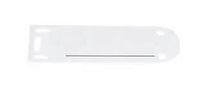 CABLE MARKER HOLDER, 76.2X33.3MM, WHITE SLCT-WH