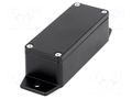 Enclosure: multipurpose; X: 36mm; Y: 90mm; Z: 30mm; with fixing lugs GAINTA G102MFBK-IP67