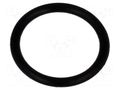 O-ring gasket; NBR caoutchouc; Thk: 1mm; Øint: 7.9mm; black FIX&FASTEN FIX-OR-7.9