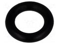 O-ring gasket; NBR caoutchouc; Thk: 1.9mm; Øint: 5.8mm; black FIX&FASTEN FIX-OR-5.8