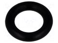 O-ring gasket; NBR caoutchouc; Thk: 1.9mm; Øint: 5.8mm; black FIX&FASTEN FIX-OR-5.8