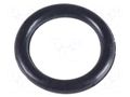 O-ring gasket; NBR caoutchouc; Thk: 1mm; Øint: 5mm; black FIX&FASTEN FIX-OR-5