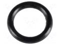 O-ring gasket; NBR caoutchouc; Thk: 0.6mm; Øint: 2.75mm; black FIX&FASTEN FIX-OR-2.7