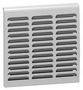 METAL OUTLET GRILL, VENTILATION SYS, GRY NSYCAG223LFHD