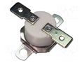Sensor: thermostat; NC; Topen: 118°C; Tclos: 102°C; 10A; 240VAC; ±4°C HONEYWELL 3455RC-01000238