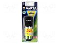 Charger: for rechargeable batteries; Ni-MH; Size: AA,AAA,R3,R6 VARTA MINI-CHARG/2X2100