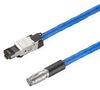 CIR CABLE ASSY, 8POS, RCPT-RJ45 PLUG, 1M HDC XX6A01 FMSRJ45-0100