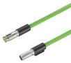 CIR CABLE ASSY, 4POS, PLUG-RCPT, 500MM HDC XX5E01 MFSXXXX-0050