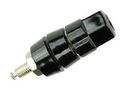 BINDING POST, HEX, BLACK, PANEL MOUNT 899-103