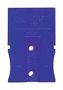 PLUG/RCPT HOUSING, 2POS, PC, BLUE SBS50BLU-BK