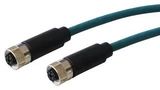 SENSOR CORD, 8P M12 RCPT-RCPT, 5M PXPTPU12FBF08XFB050PU