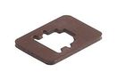 FLAT GASKET, EPDM, RECTANGULAR CONN GMN 209-12