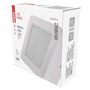 LED surface luminaire RUBIC, square, white, 9W, neutral white, EMOS ZM6432 8592920108369