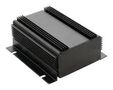 ENCLOSURE, WALL MOUNT, ALUMINIUM, BLACK 1455KHD1201BK.